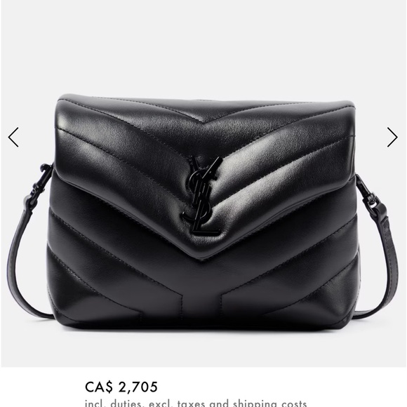 SOLD …. Saint Laurent Loulou toy - Picture 1 of 8